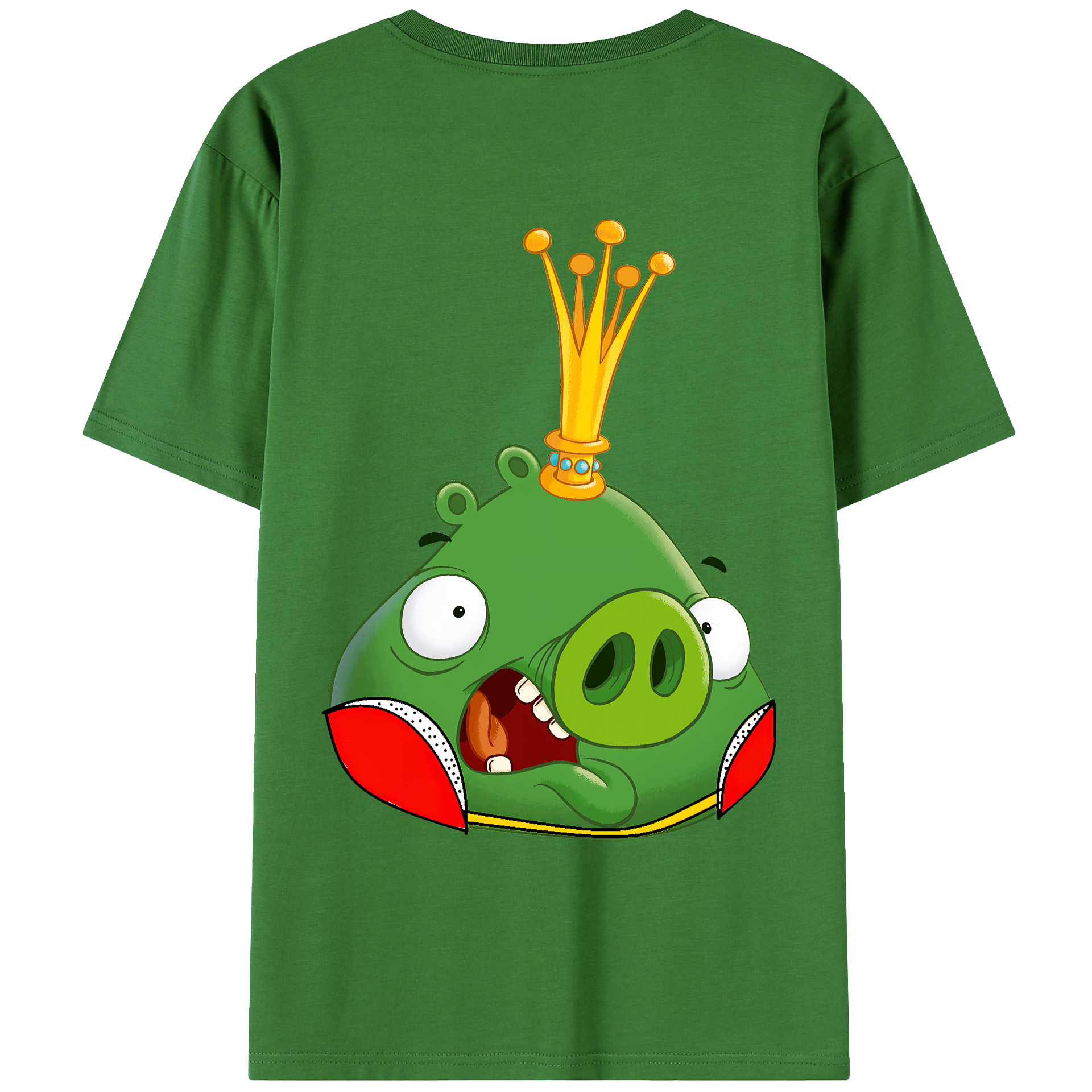 （画像用） Angry Birds アングリーバード レディース半袖Tシャツ(バックプリント)